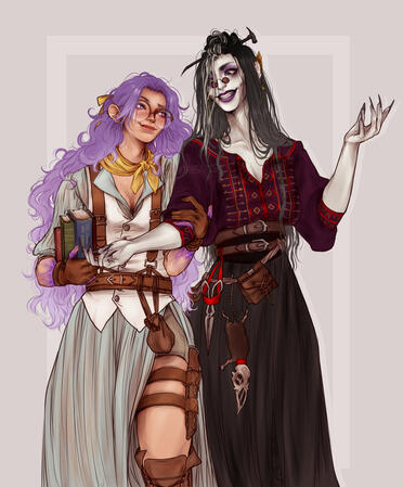 Imogen/Laudna [fanart]