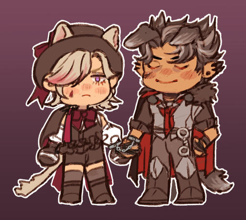 Lyney &amp; Wriothesley [GENSHIN IMPACT]